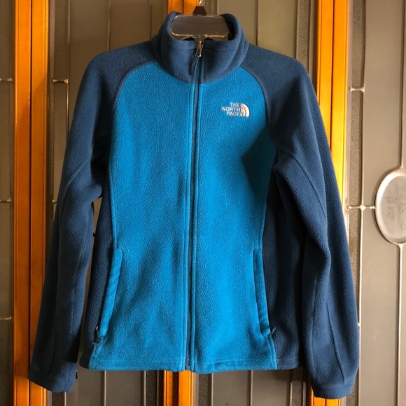 The North Face Jackets & Blazers - The North Face two tone blue zip up size M